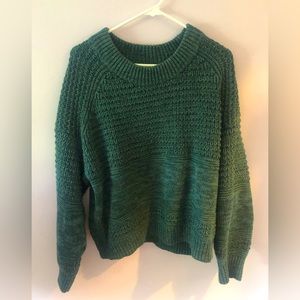 Blue/Teal Chunky Sweater XXL